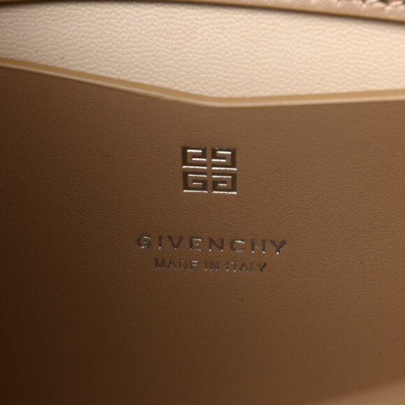 NWT Authentic Givenchy  Box Calfskin Small 4G Shoulder Bag Beige - Picture 11 of 11